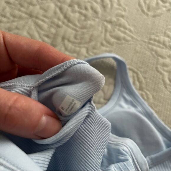 lululemon ebb to street tank windmill size 8 - Picture 5 of 7